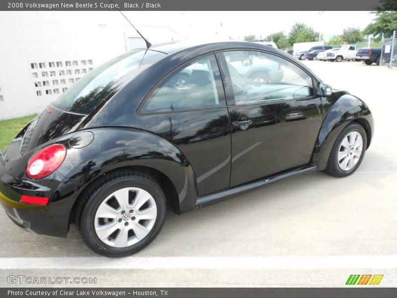 Black / Black 2008 Volkswagen New Beetle S Coupe
