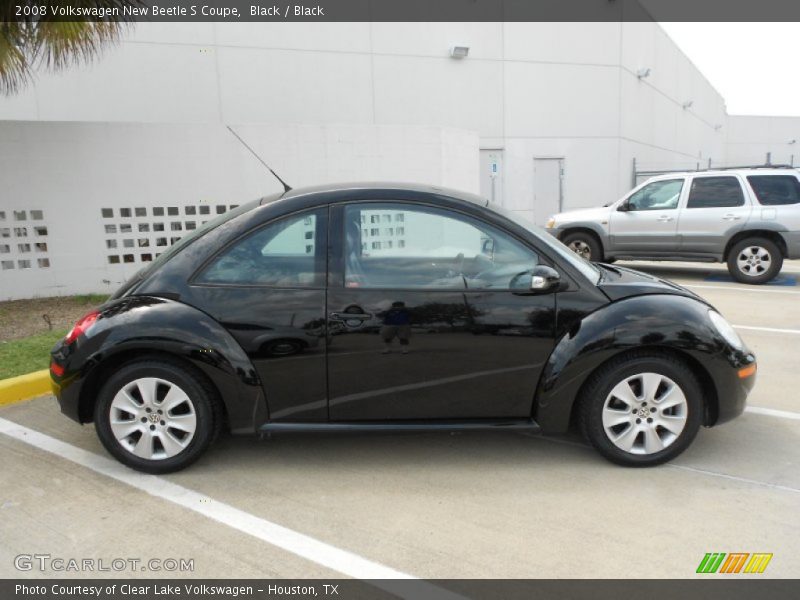 Black / Black 2008 Volkswagen New Beetle S Coupe