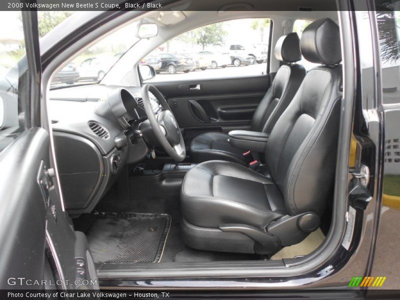 Black / Black 2008 Volkswagen New Beetle S Coupe