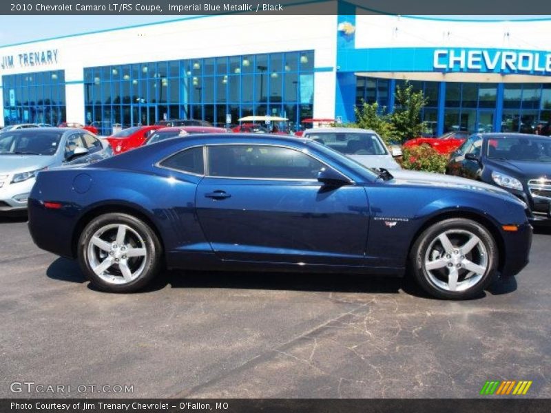 Imperial Blue Metallic / Black 2010 Chevrolet Camaro LT/RS Coupe