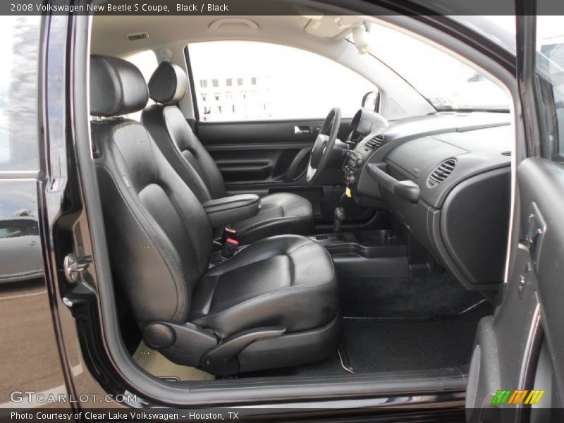 Black / Black 2008 Volkswagen New Beetle S Coupe