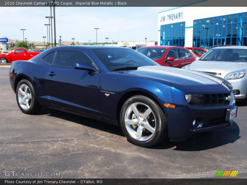 Imperial Blue Metallic / Black 2010 Chevrolet Camaro LT/RS Coupe