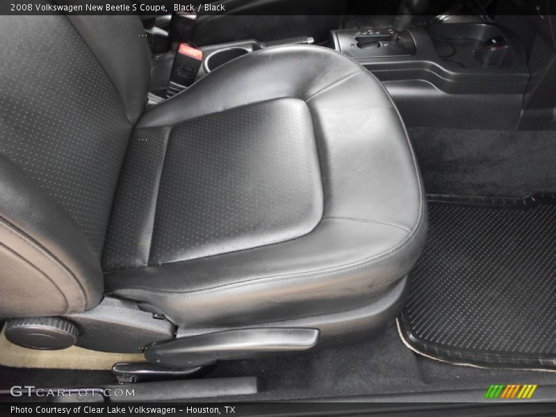 Black / Black 2008 Volkswagen New Beetle S Coupe