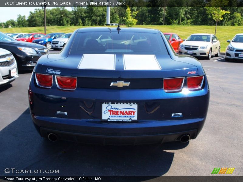 Imperial Blue Metallic / Black 2010 Chevrolet Camaro LT/RS Coupe