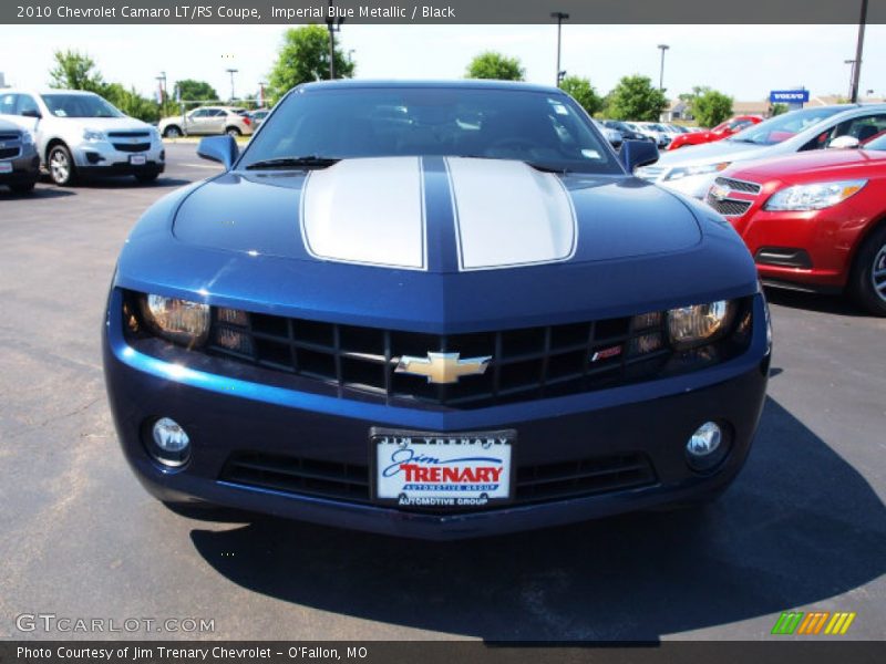 Imperial Blue Metallic / Black 2010 Chevrolet Camaro LT/RS Coupe