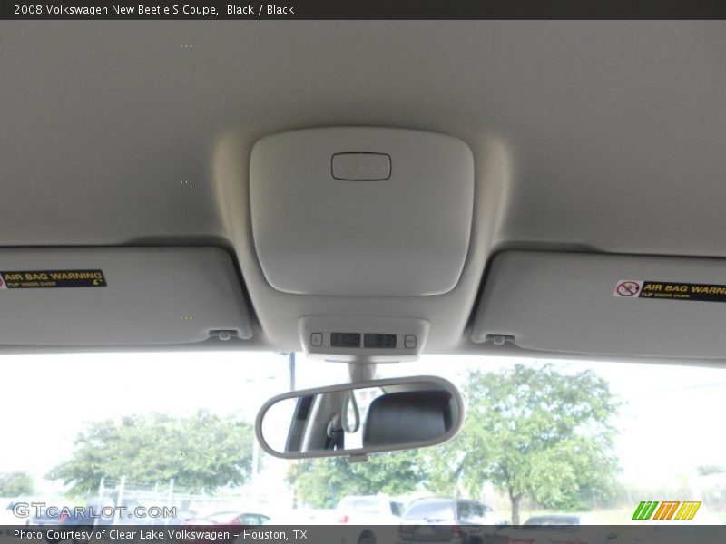 Black / Black 2008 Volkswagen New Beetle S Coupe