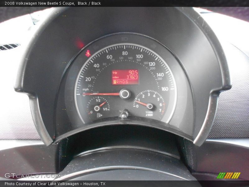 Black / Black 2008 Volkswagen New Beetle S Coupe