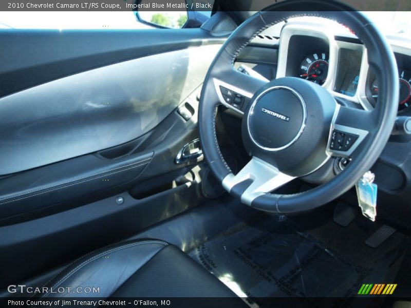 Imperial Blue Metallic / Black 2010 Chevrolet Camaro LT/RS Coupe