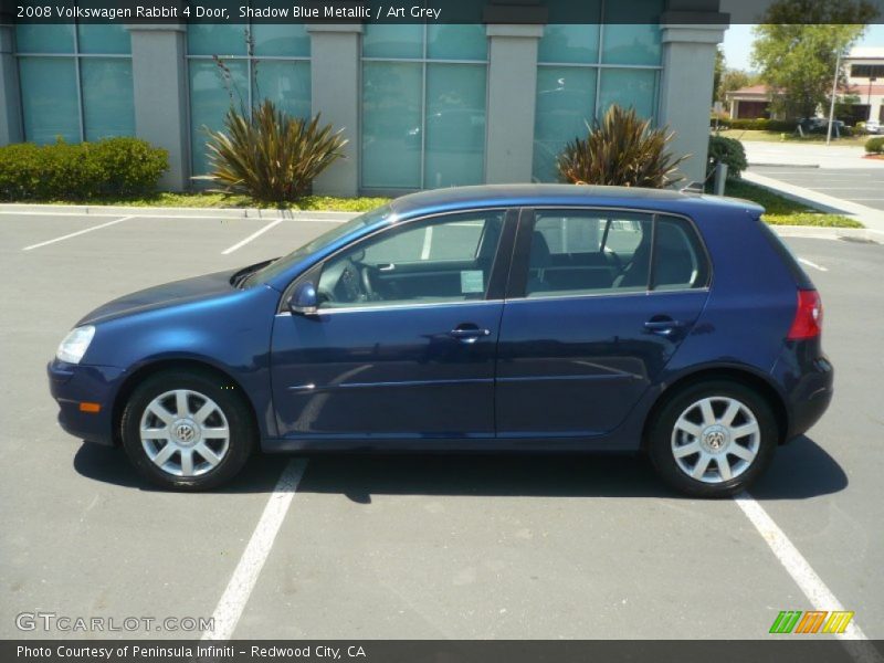  2008 Rabbit 4 Door Shadow Blue Metallic