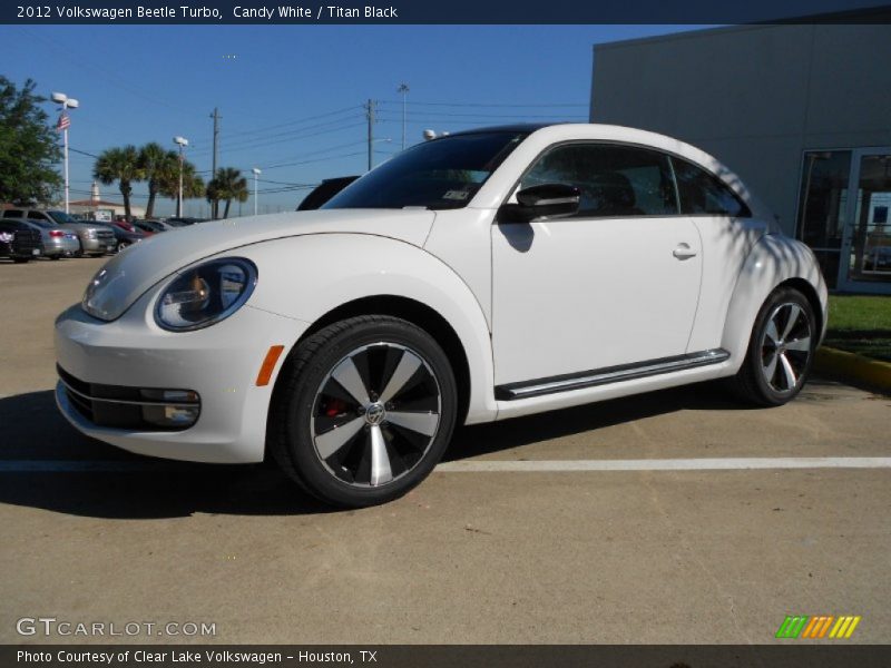 Candy White / Titan Black 2012 Volkswagen Beetle Turbo