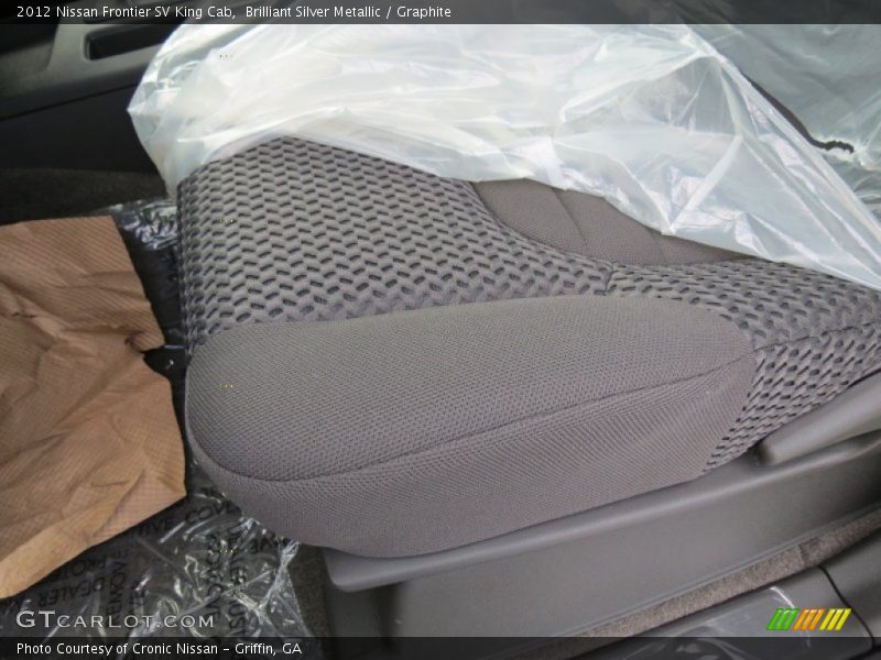 Brilliant Silver Metallic / Graphite 2012 Nissan Frontier SV King Cab