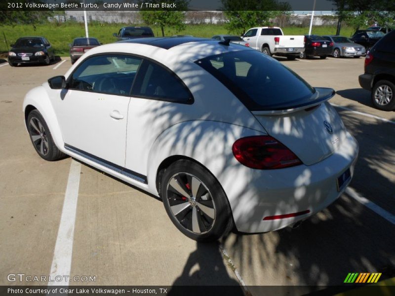 Candy White / Titan Black 2012 Volkswagen Beetle Turbo