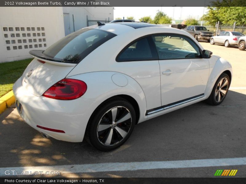 Candy White / Titan Black 2012 Volkswagen Beetle Turbo