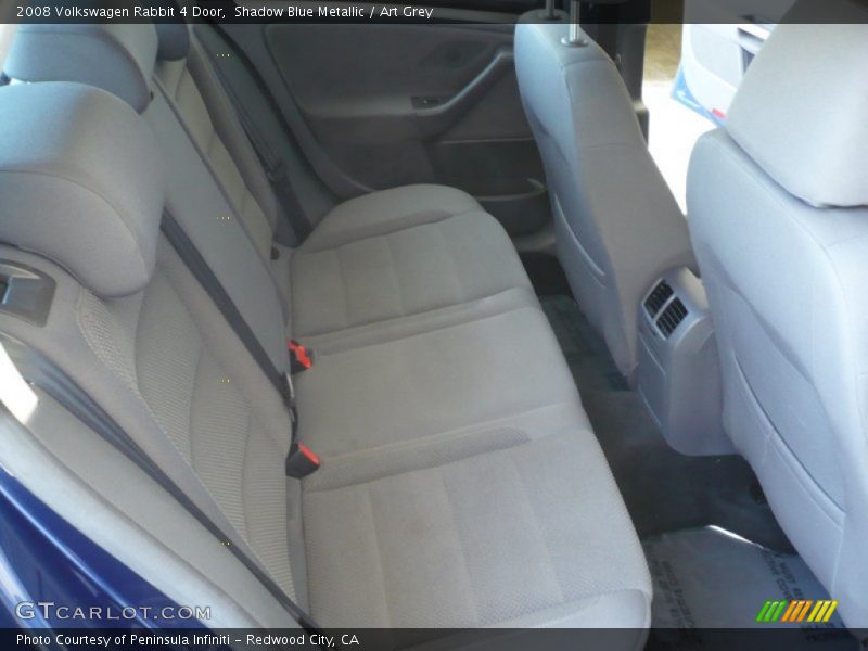 Shadow Blue Metallic / Art Grey 2008 Volkswagen Rabbit 4 Door