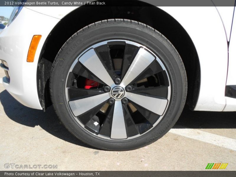Candy White / Titan Black 2012 Volkswagen Beetle Turbo