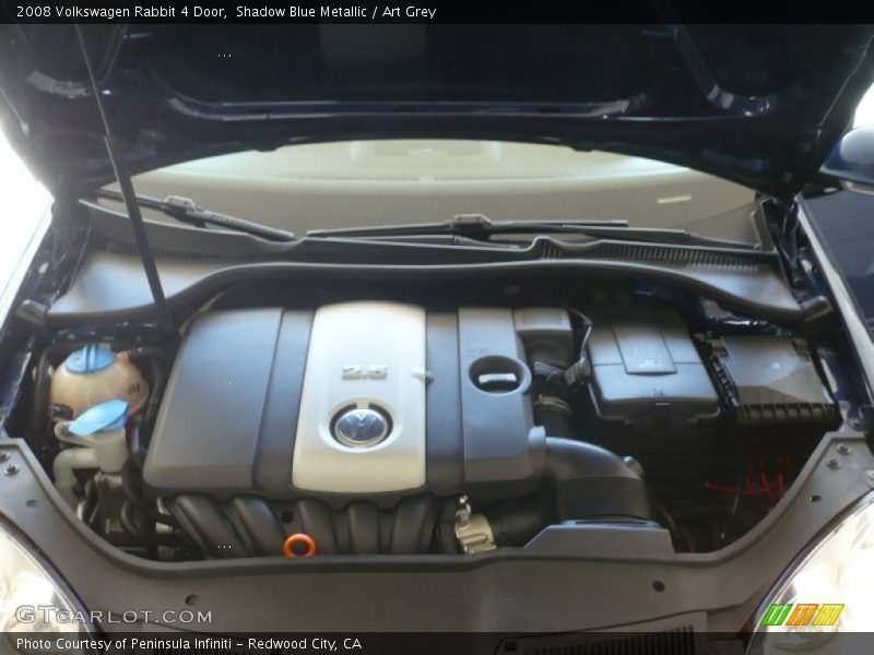 Shadow Blue Metallic / Art Grey 2008 Volkswagen Rabbit 4 Door