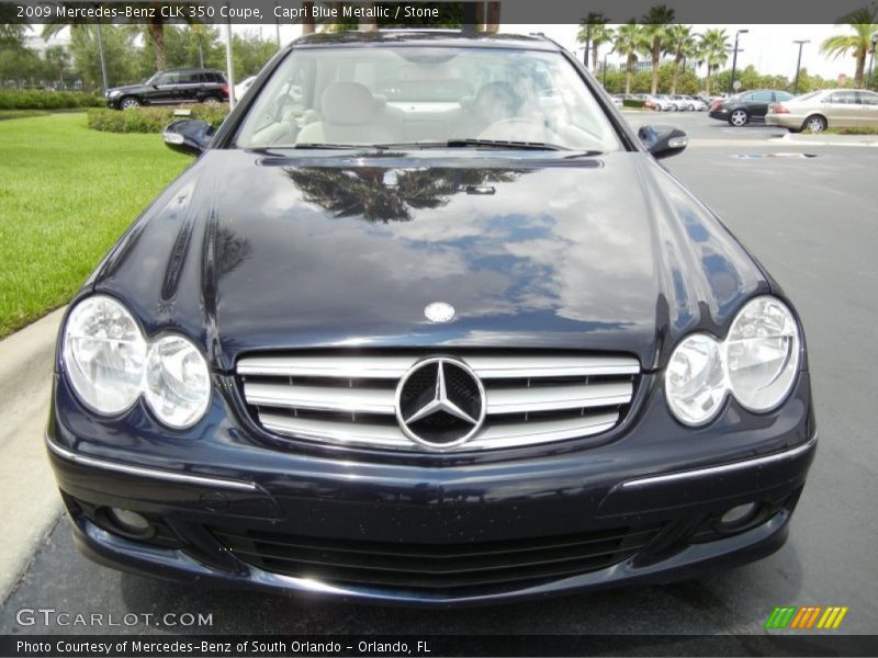  2009 CLK 350 Coupe Capri Blue Metallic