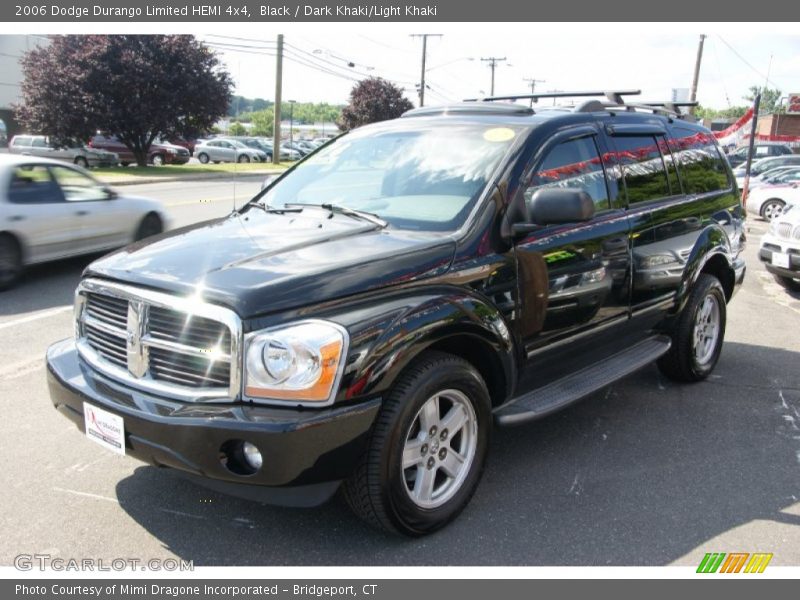 Black / Dark Khaki/Light Khaki 2006 Dodge Durango Limited HEMI 4x4