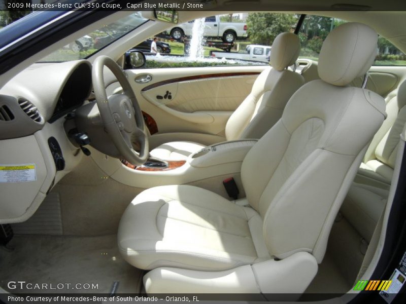  2009 CLK 350 Coupe Stone Interior