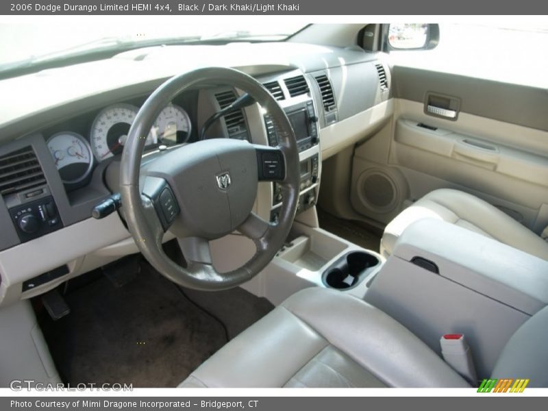Black / Dark Khaki/Light Khaki 2006 Dodge Durango Limited HEMI 4x4