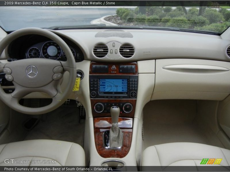 Dashboard of 2009 CLK 350 Coupe