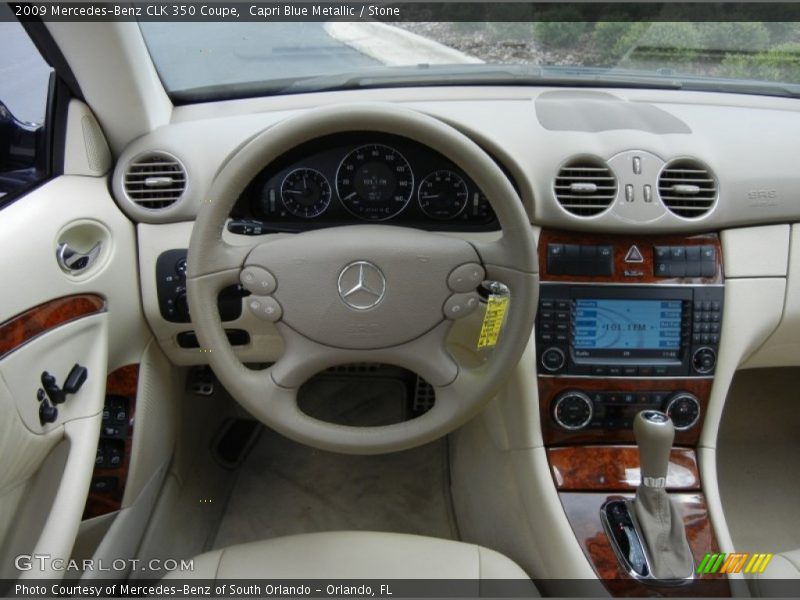 Dashboard of 2009 CLK 350 Coupe