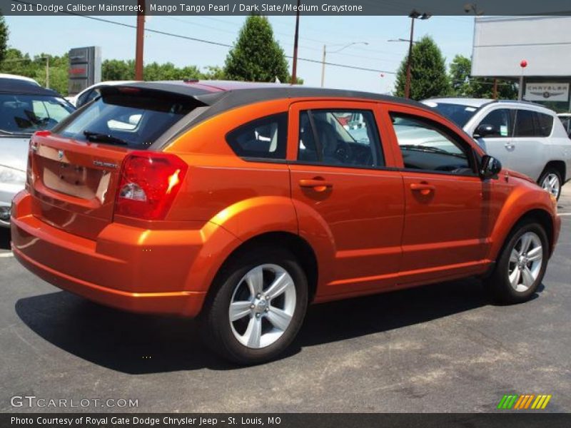 Mango Tango Pearl / Dark Slate/Medium Graystone 2011 Dodge Caliber Mainstreet