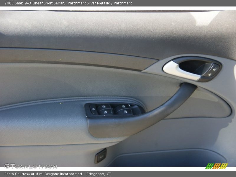 Parchment Silver Metallic / Parchment 2005 Saab 9-3 Linear Sport Sedan