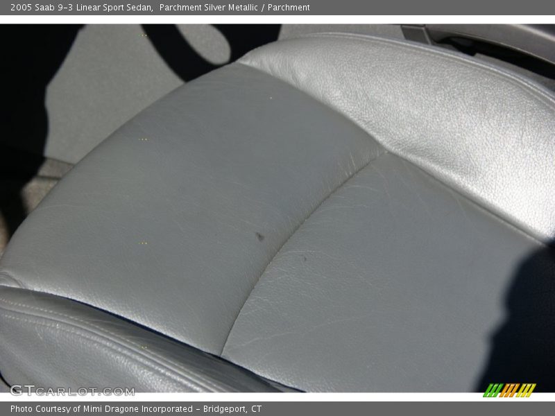 Parchment Silver Metallic / Parchment 2005 Saab 9-3 Linear Sport Sedan