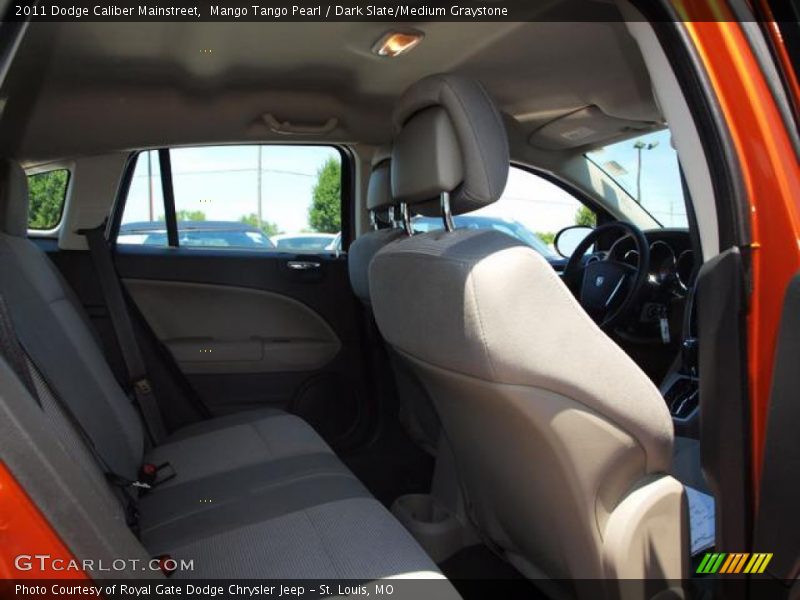 Mango Tango Pearl / Dark Slate/Medium Graystone 2011 Dodge Caliber Mainstreet