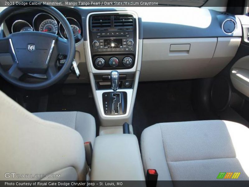 Mango Tango Pearl / Dark Slate/Medium Graystone 2011 Dodge Caliber Mainstreet