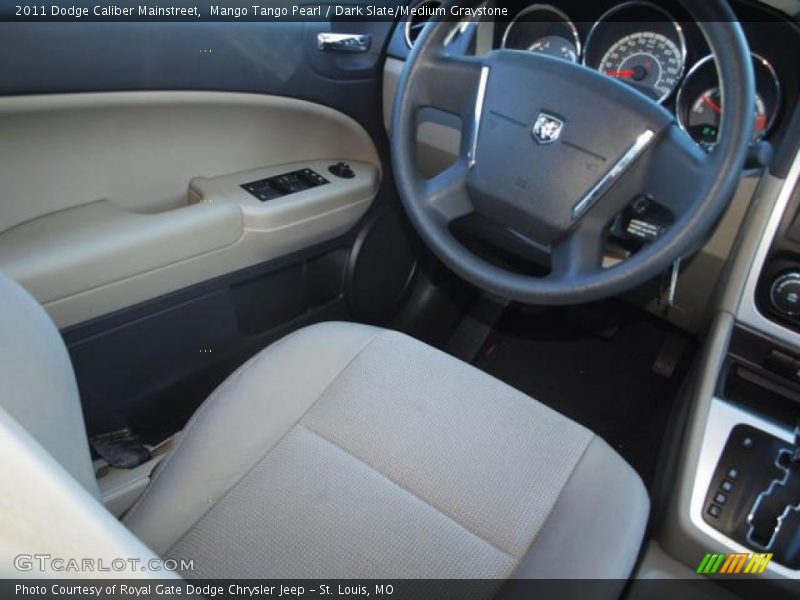 Mango Tango Pearl / Dark Slate/Medium Graystone 2011 Dodge Caliber Mainstreet
