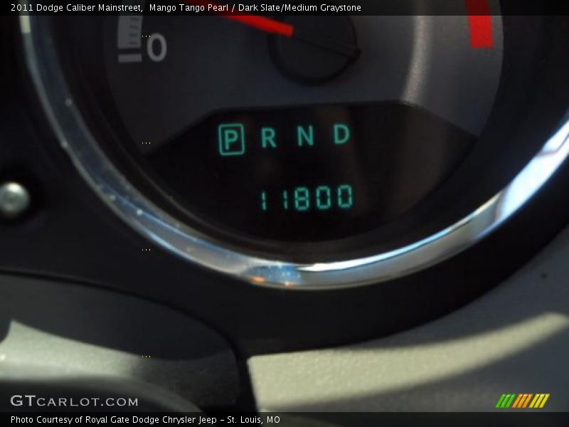 Mango Tango Pearl / Dark Slate/Medium Graystone 2011 Dodge Caliber Mainstreet