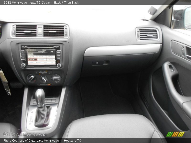 Black / Titan Black 2012 Volkswagen Jetta TDI Sedan