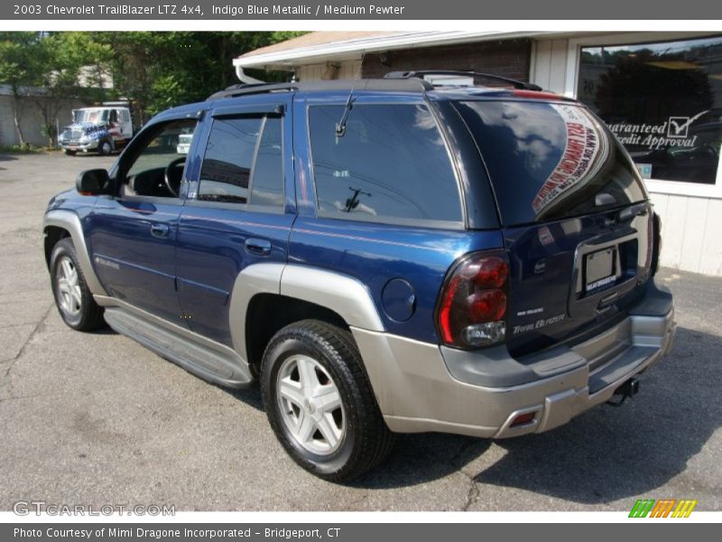 Indigo Blue Metallic / Medium Pewter 2003 Chevrolet TrailBlazer LTZ 4x4