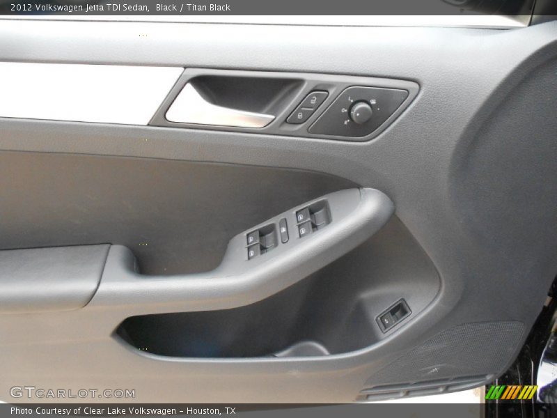Black / Titan Black 2012 Volkswagen Jetta TDI Sedan