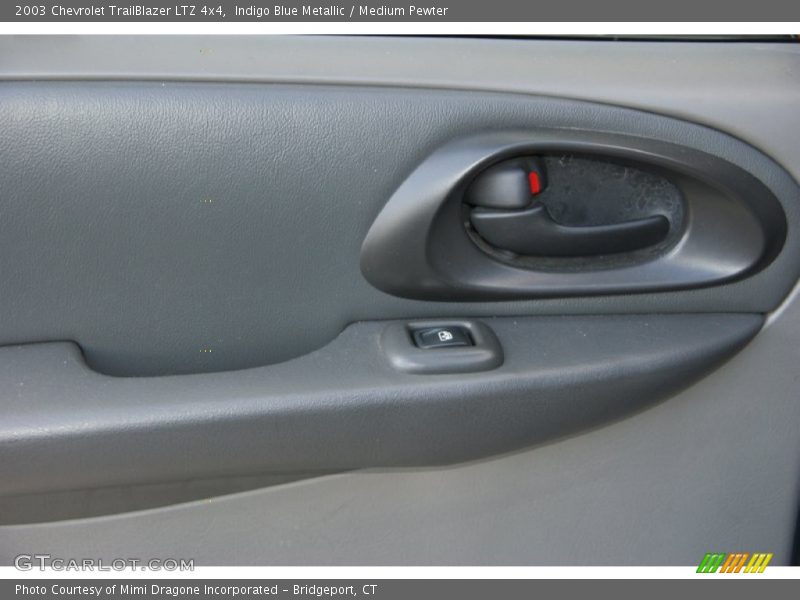 Indigo Blue Metallic / Medium Pewter 2003 Chevrolet TrailBlazer LTZ 4x4