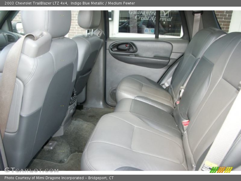 Indigo Blue Metallic / Medium Pewter 2003 Chevrolet TrailBlazer LTZ 4x4