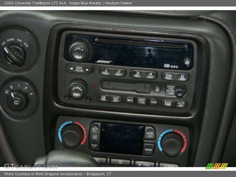 Indigo Blue Metallic / Medium Pewter 2003 Chevrolet TrailBlazer LTZ 4x4