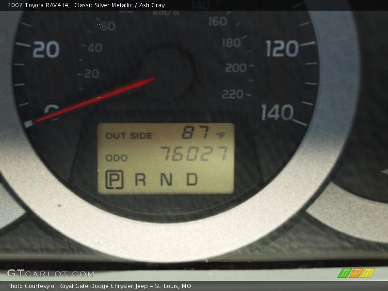 Classic Silver Metallic / Ash Gray 2007 Toyota RAV4 I4