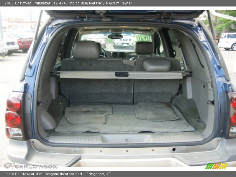 Indigo Blue Metallic / Medium Pewter 2003 Chevrolet TrailBlazer LTZ 4x4
