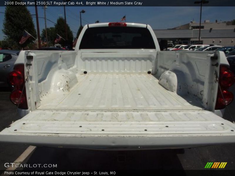 Bright White / Medium Slate Gray 2008 Dodge Ram 2500 SLT Regular Cab 4x4