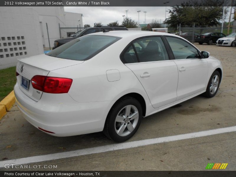 Candy White / Titan Black 2012 Volkswagen Jetta TDI Sedan