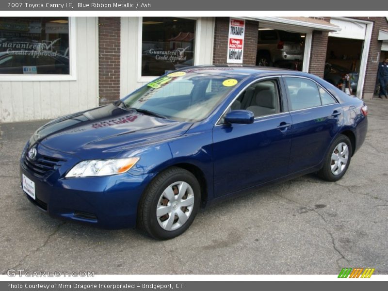 Blue Ribbon Metallic / Ash 2007 Toyota Camry LE
