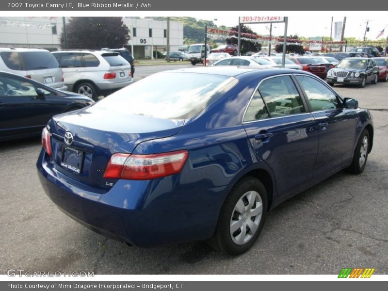 Blue Ribbon Metallic / Ash 2007 Toyota Camry LE