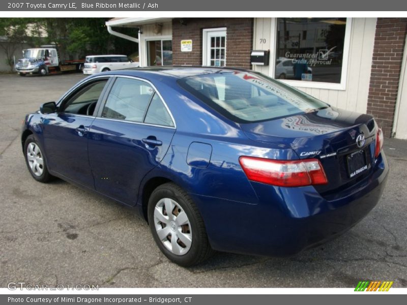 Blue Ribbon Metallic / Ash 2007 Toyota Camry LE