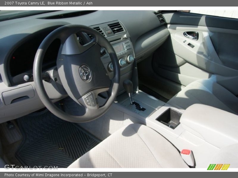 Blue Ribbon Metallic / Ash 2007 Toyota Camry LE