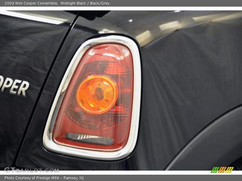 Midnight Black / Black/Grey 2009 Mini Cooper Convertible