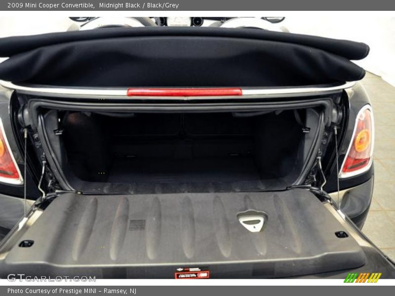 Midnight Black / Black/Grey 2009 Mini Cooper Convertible