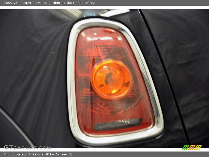 Midnight Black / Black/Grey 2009 Mini Cooper Convertible